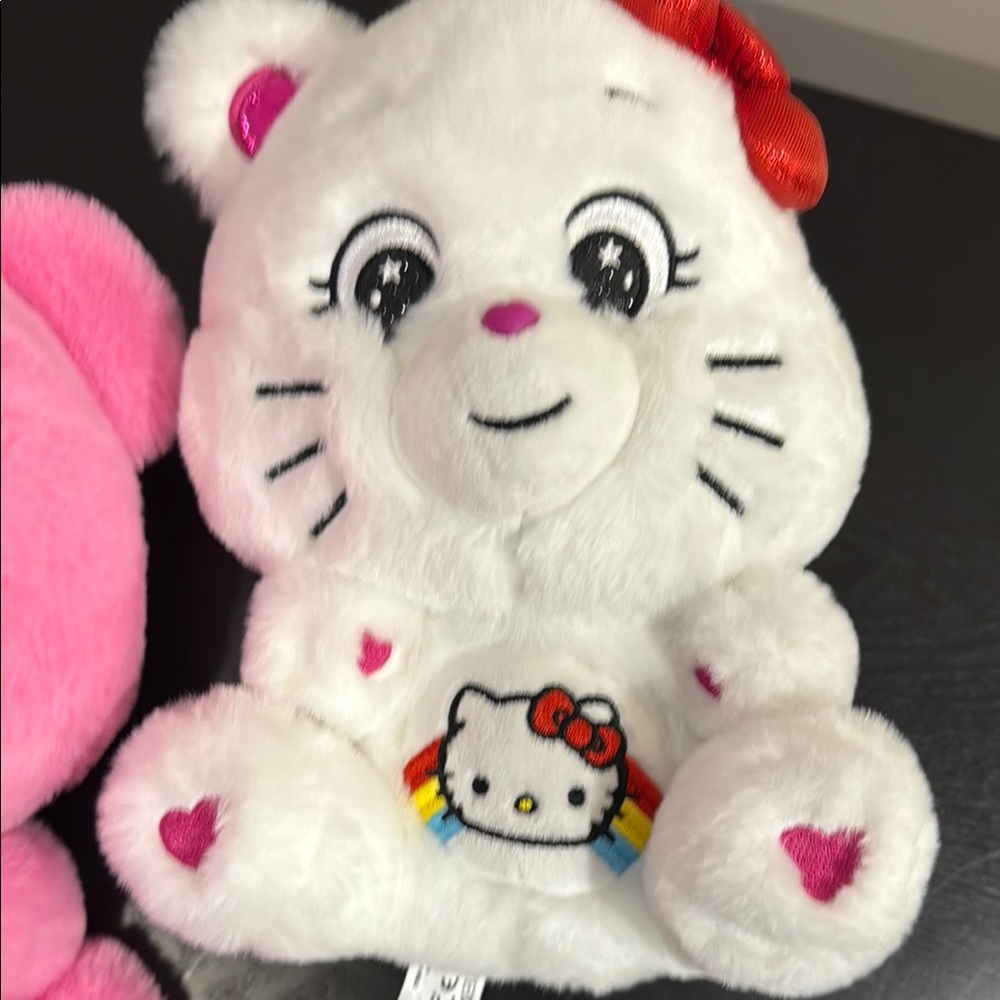 Care Bears Hello Kitty and cheer bear combo! Like new! - Picture 6 of 9